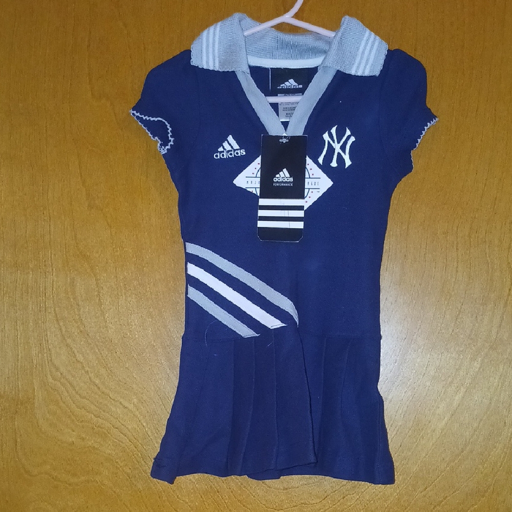 Adidas Baby New York Yankees Navy Blue Dress